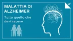 Malattia di alzheimer infografica.
