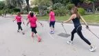 Nordic walking respiro rosa savona.