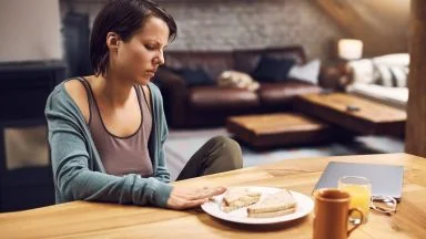 Stress stomaco chiuso rifiuto del cibo.